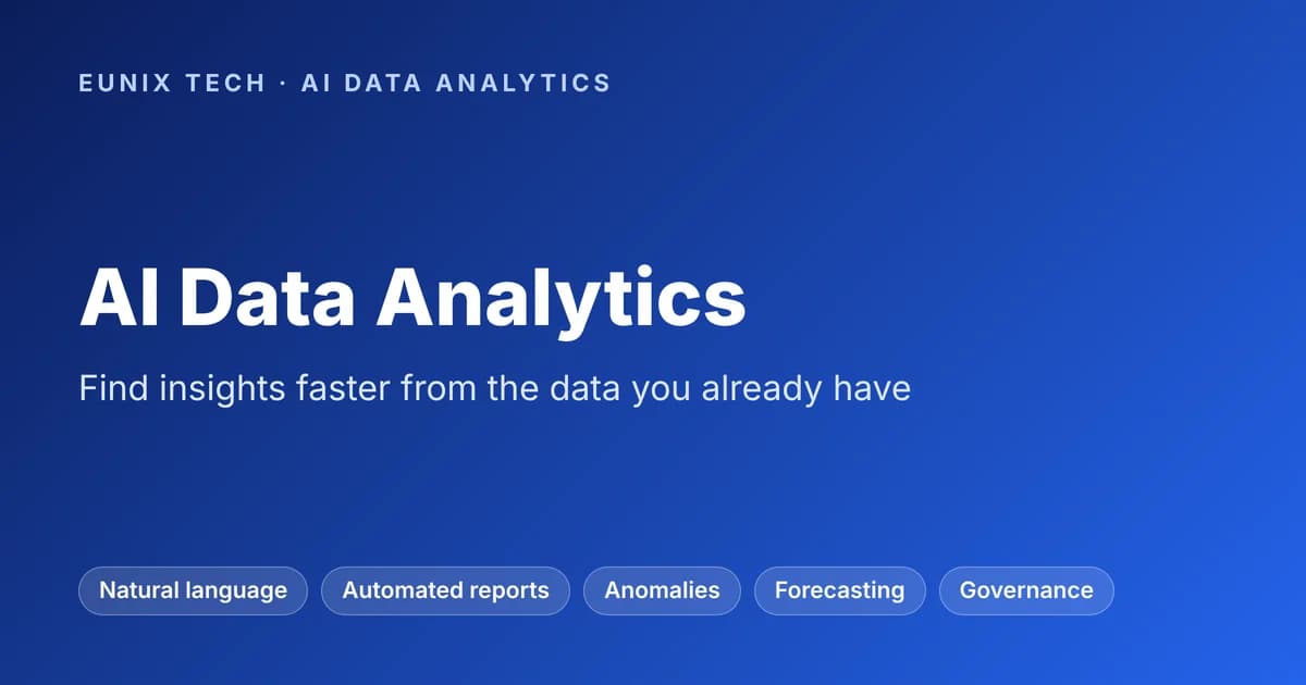 AI-Powered Data Analytics: How Businesses Can Use AI to Find Insights Faster