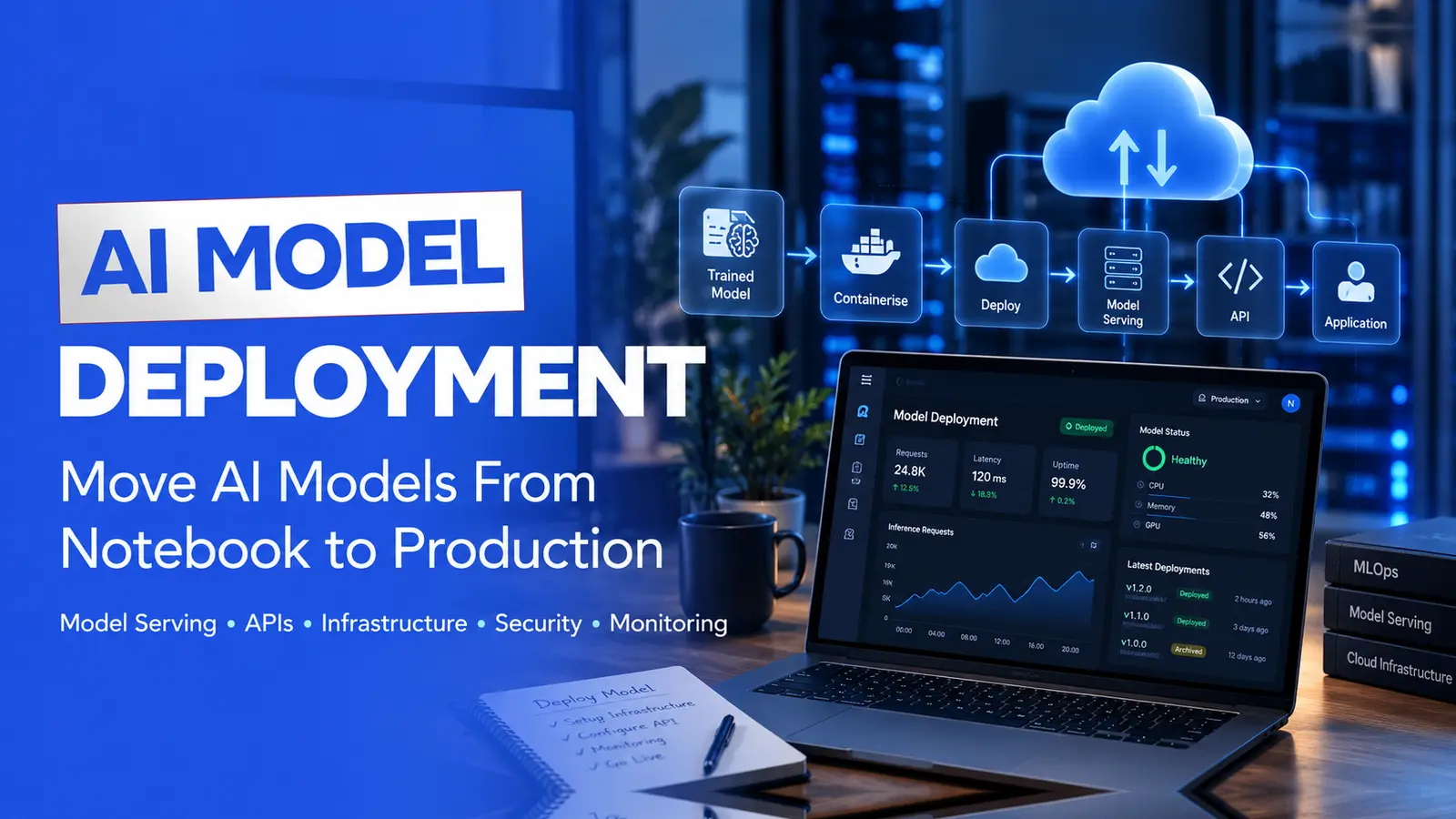 AI Model Deployment: How to Move Machine Learning Models Into Production