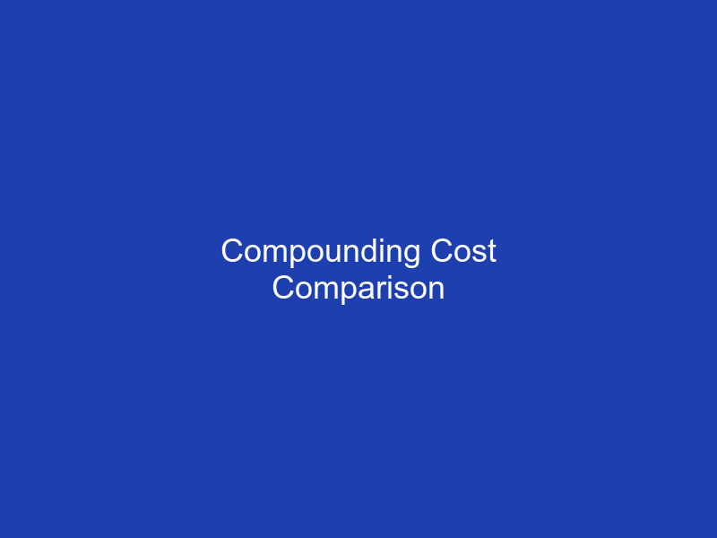 Compounding Cost Comparison