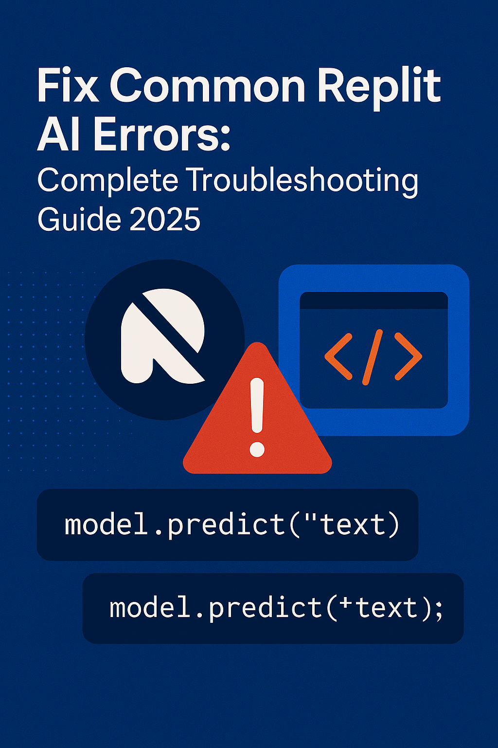 Fix Common Replit AI Errors: Complete Troubleshooting Guide 2025