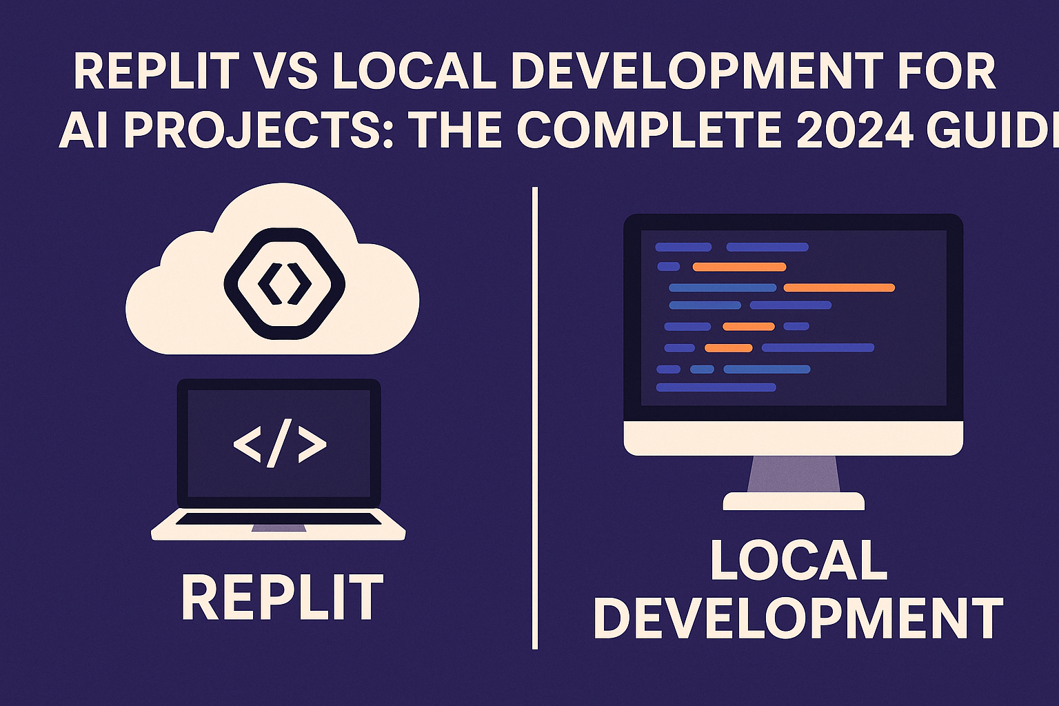 Replit vs Local Development for AI Projects: The Complete 2024 Guide